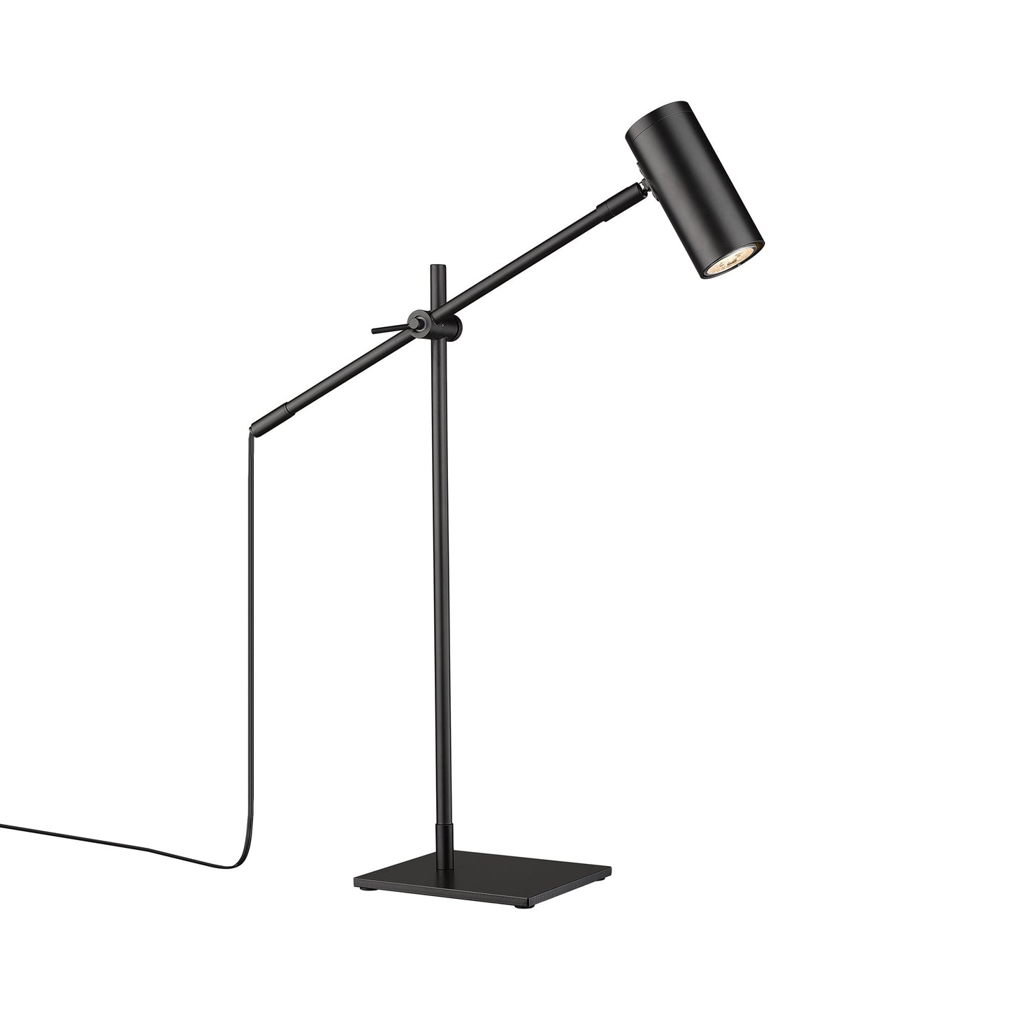 Calumet Table Lamp in Matte Black.