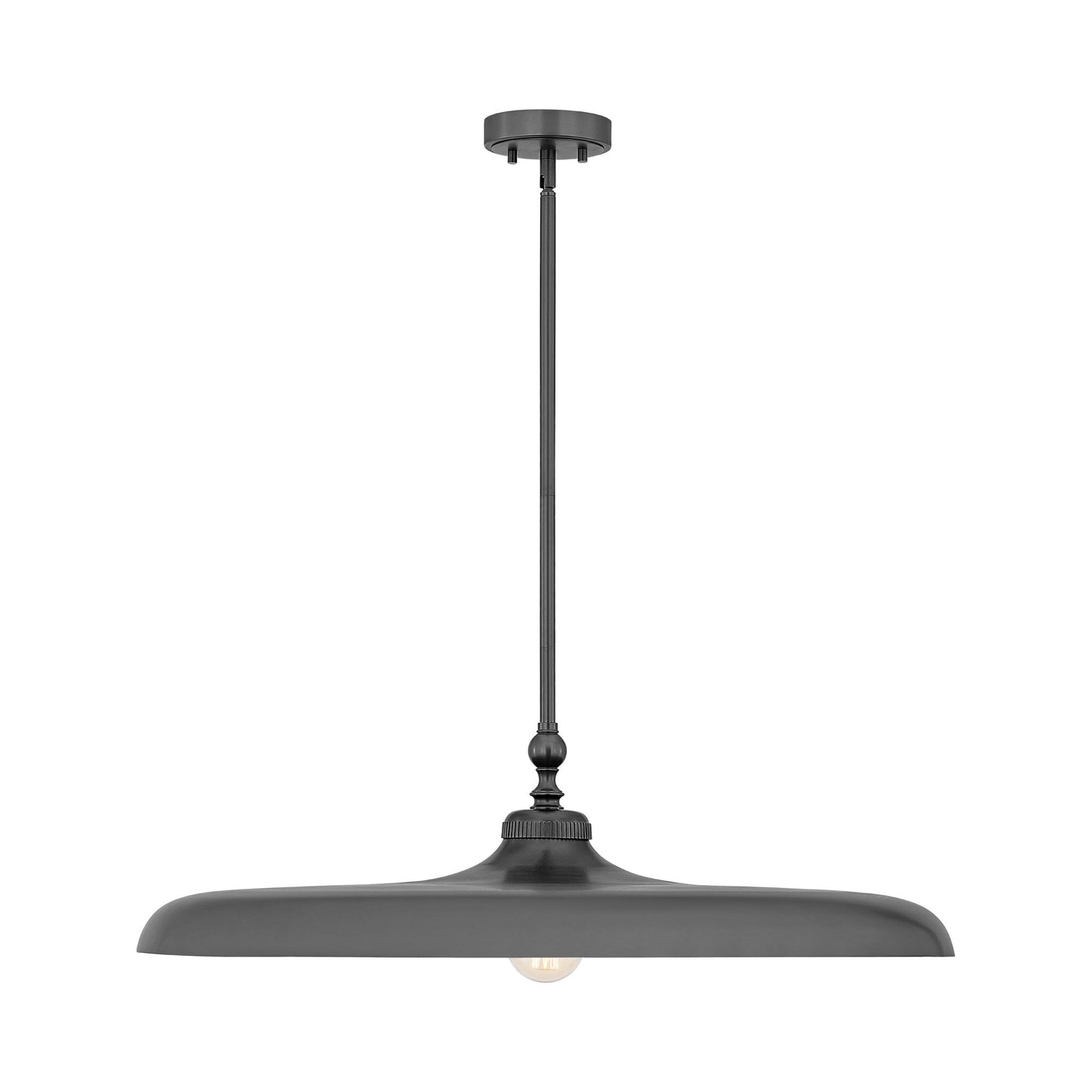 Camden Pendant Light in Modern Bronze (32-Inch).