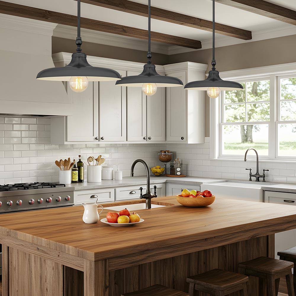 Camden Pendant Light in kitchen.