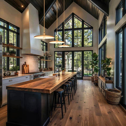 Camden Pendant Light in kitchen.