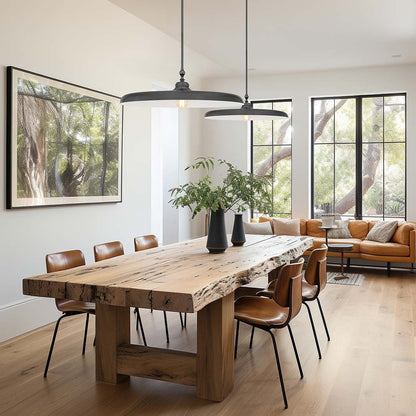 Camden Pendant Light in dining room.