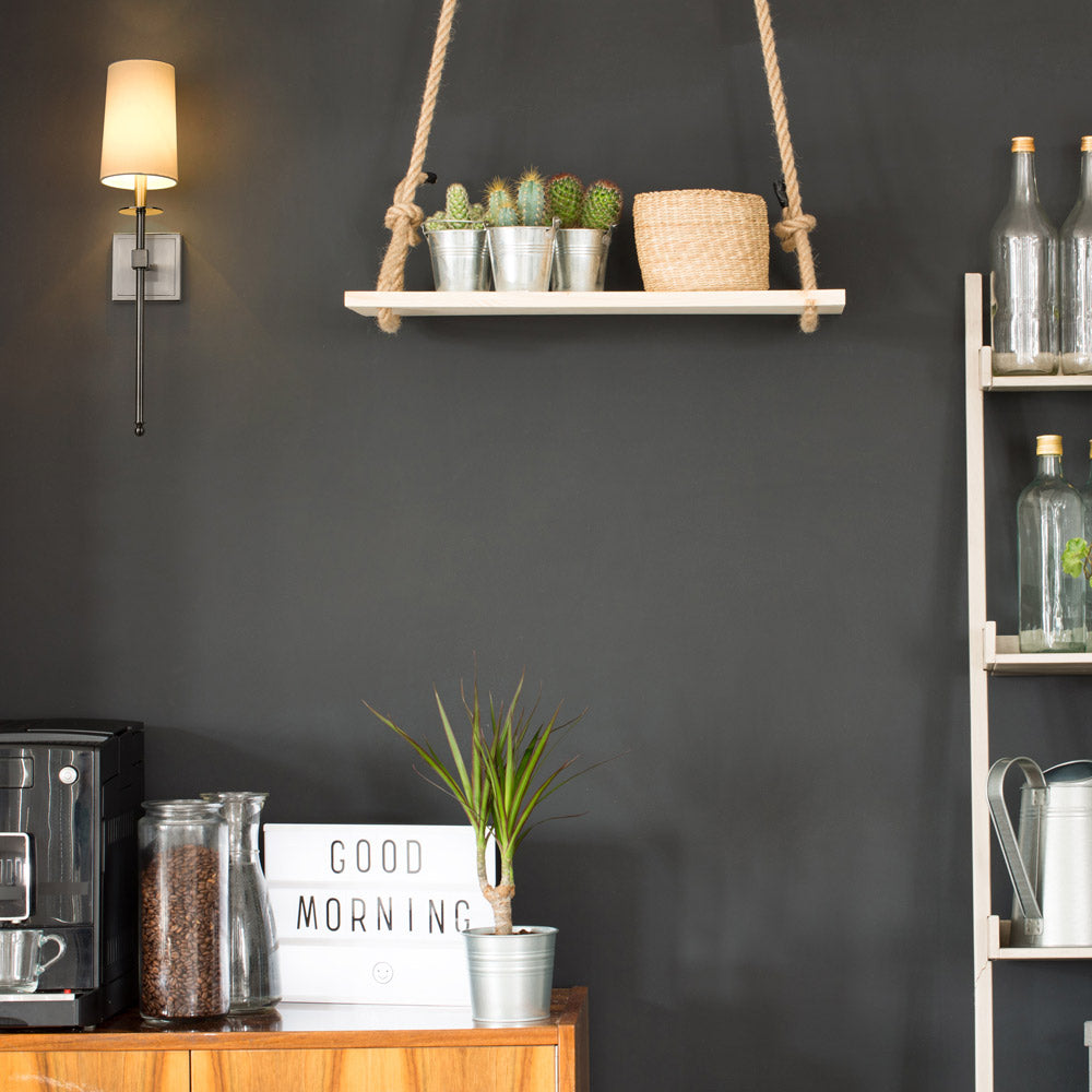 Camila Wall Light in living room.