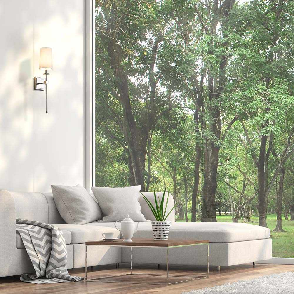 Camila Wall Light in living room.