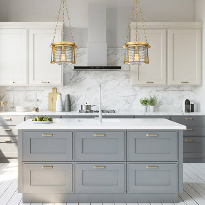 Cape Harbor Pendant Light in kitchen.