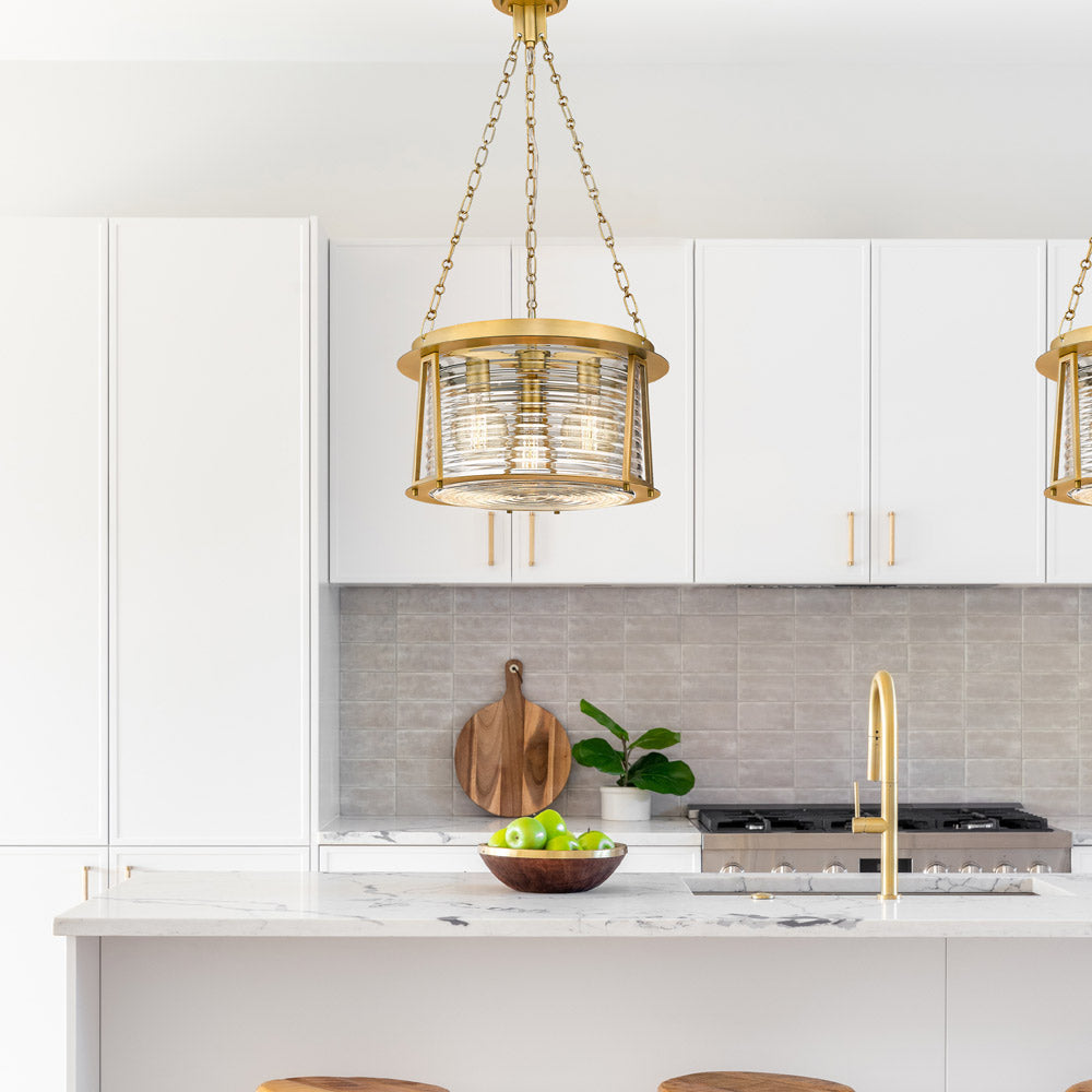 Cape Harbor Pendant Light in kitchen.