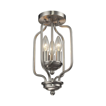 Cardinal Curved Multi Light Flush Mount Ceiling Light.