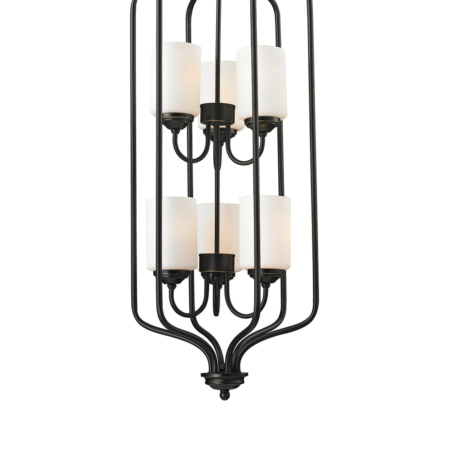 Cardinal Multi Light Chandelier in Detail.