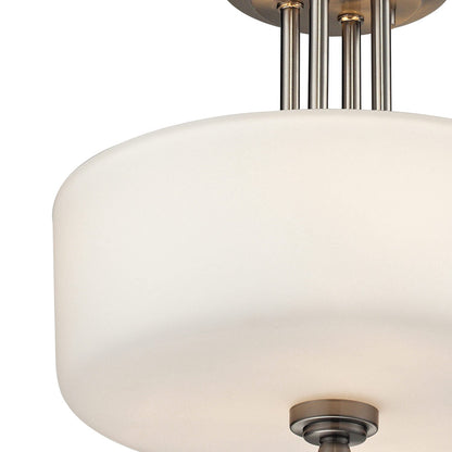 Cardinal Semi Flush Mount Ceiling Light in Detail.