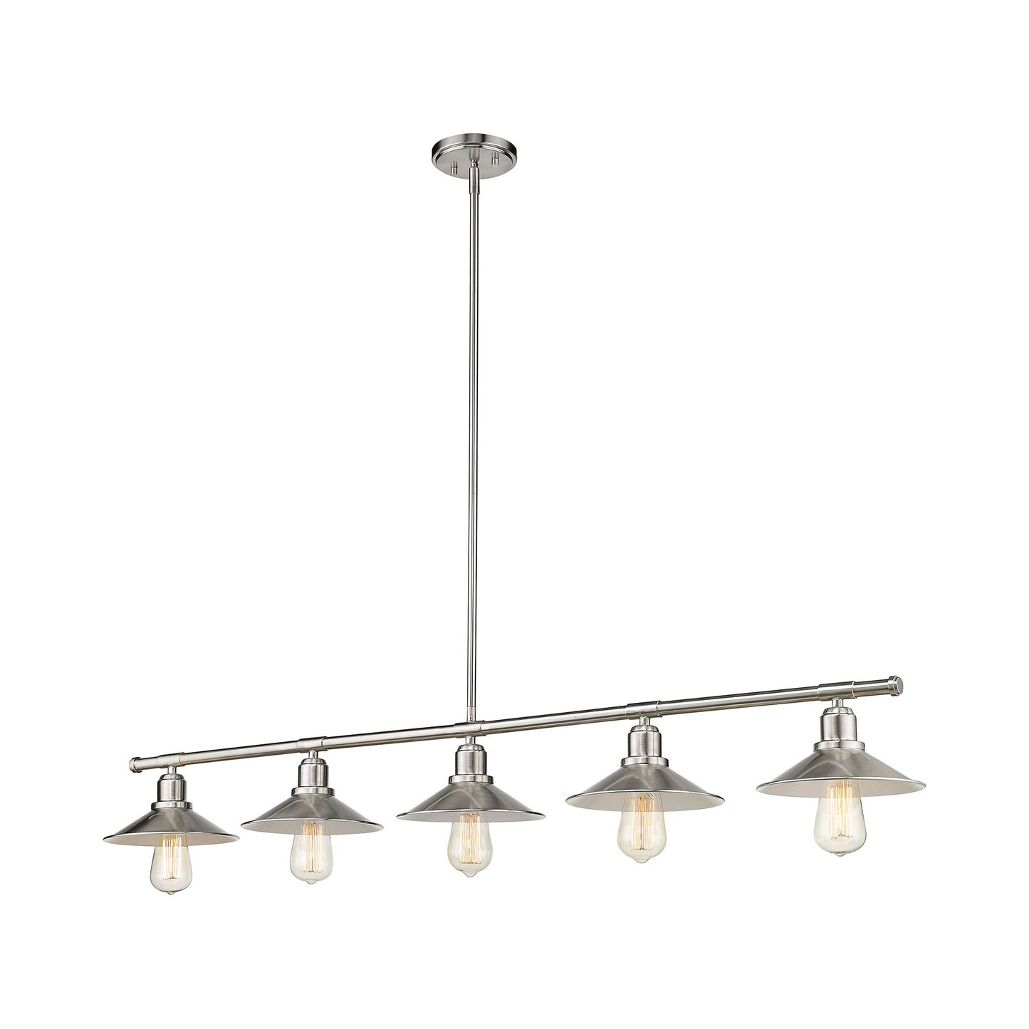Casa Linear Chandelier in Detail.