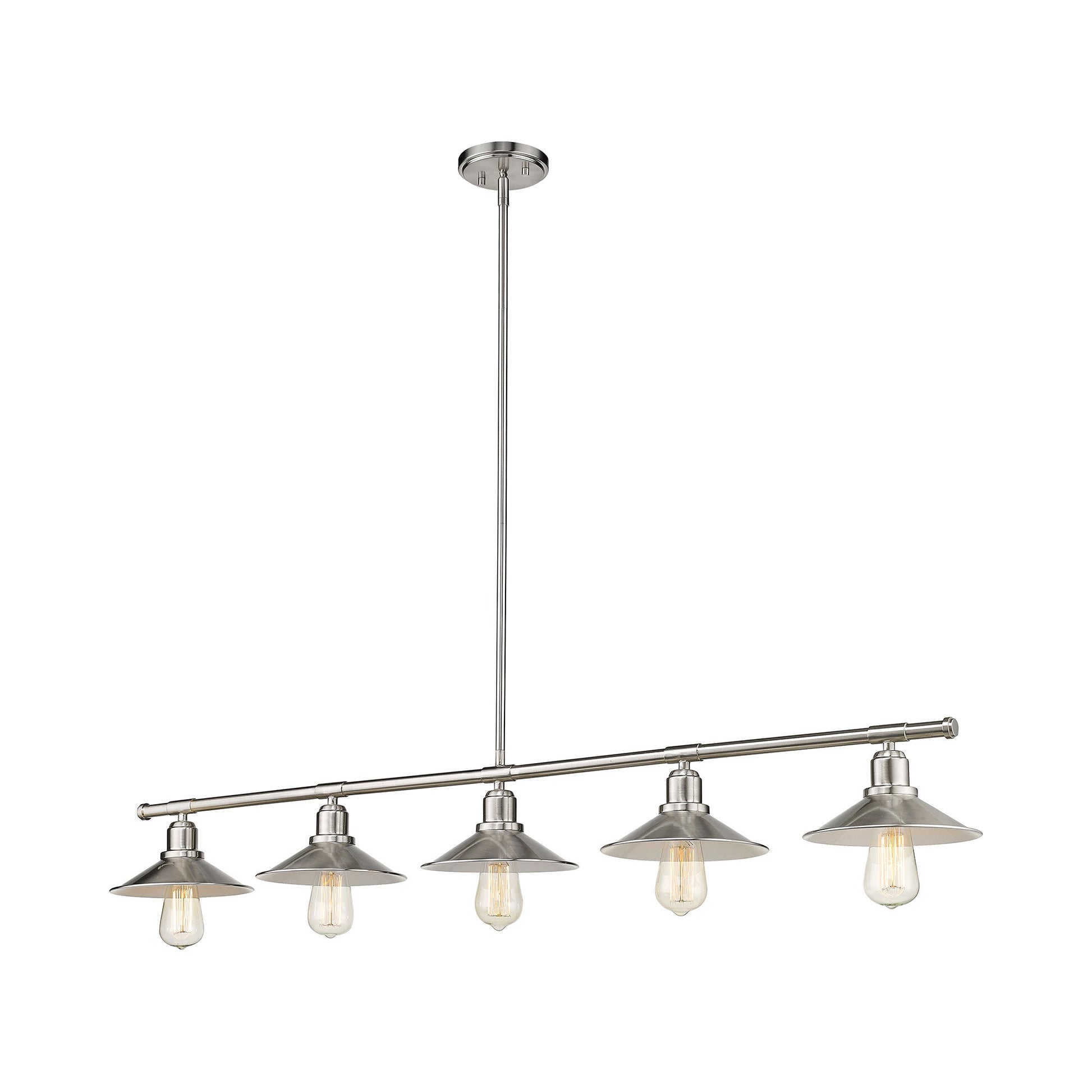 Casa Linear Chandelier in Detail.