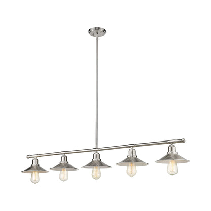 Casa Linear Chandelier in Detail.