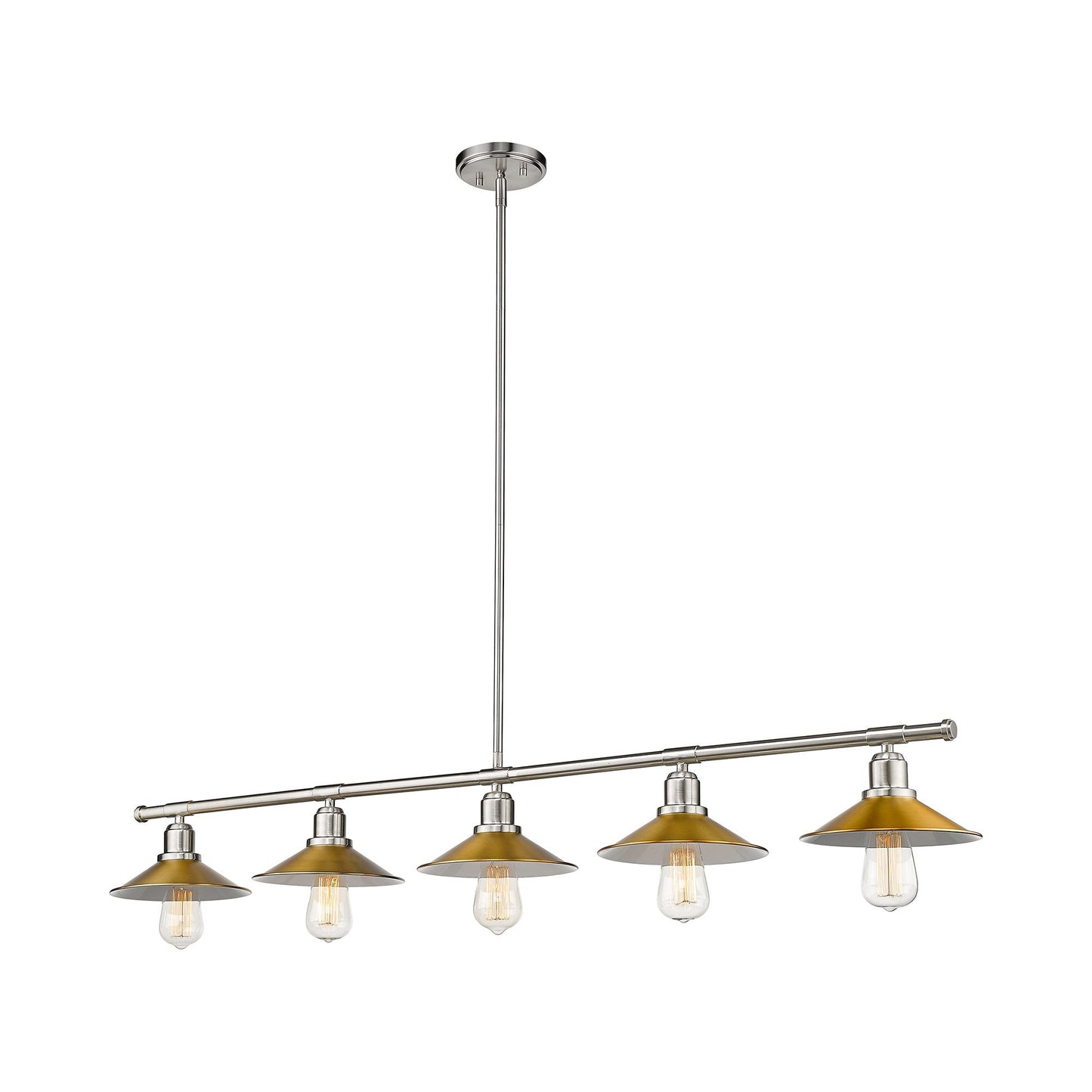 Casa Linear Chandelier in Detail.
