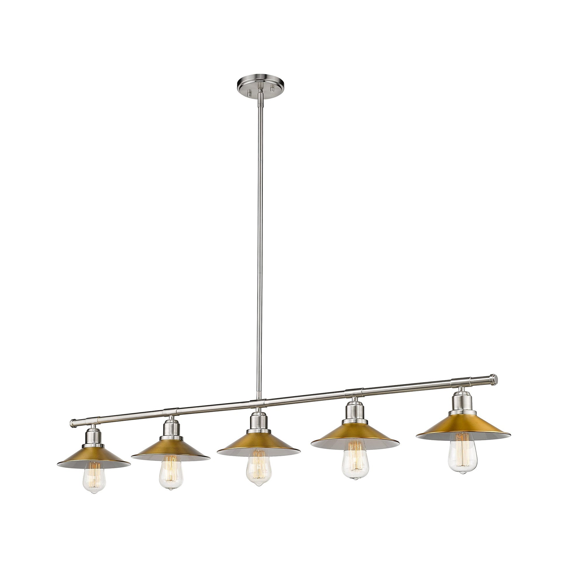 Casa Linear Chandelier in Detail.