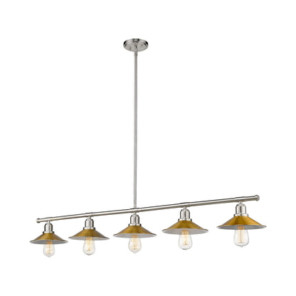 Casa Linear Chandelier in Detail.