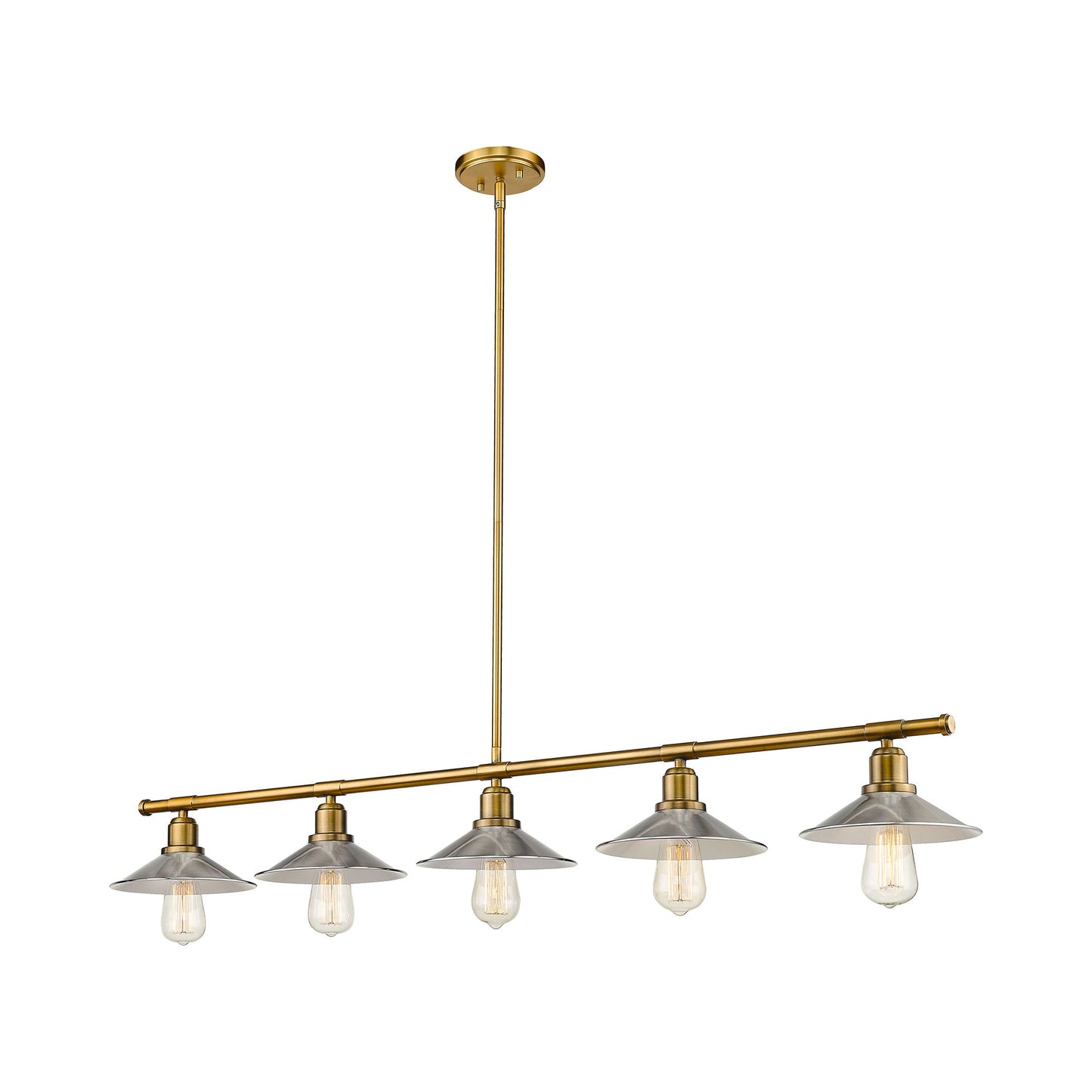 Casa Linear Chandelier in Detail.