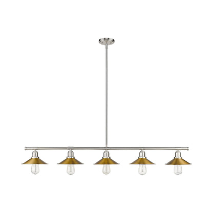 Casa Linear Chandelier in Detail.