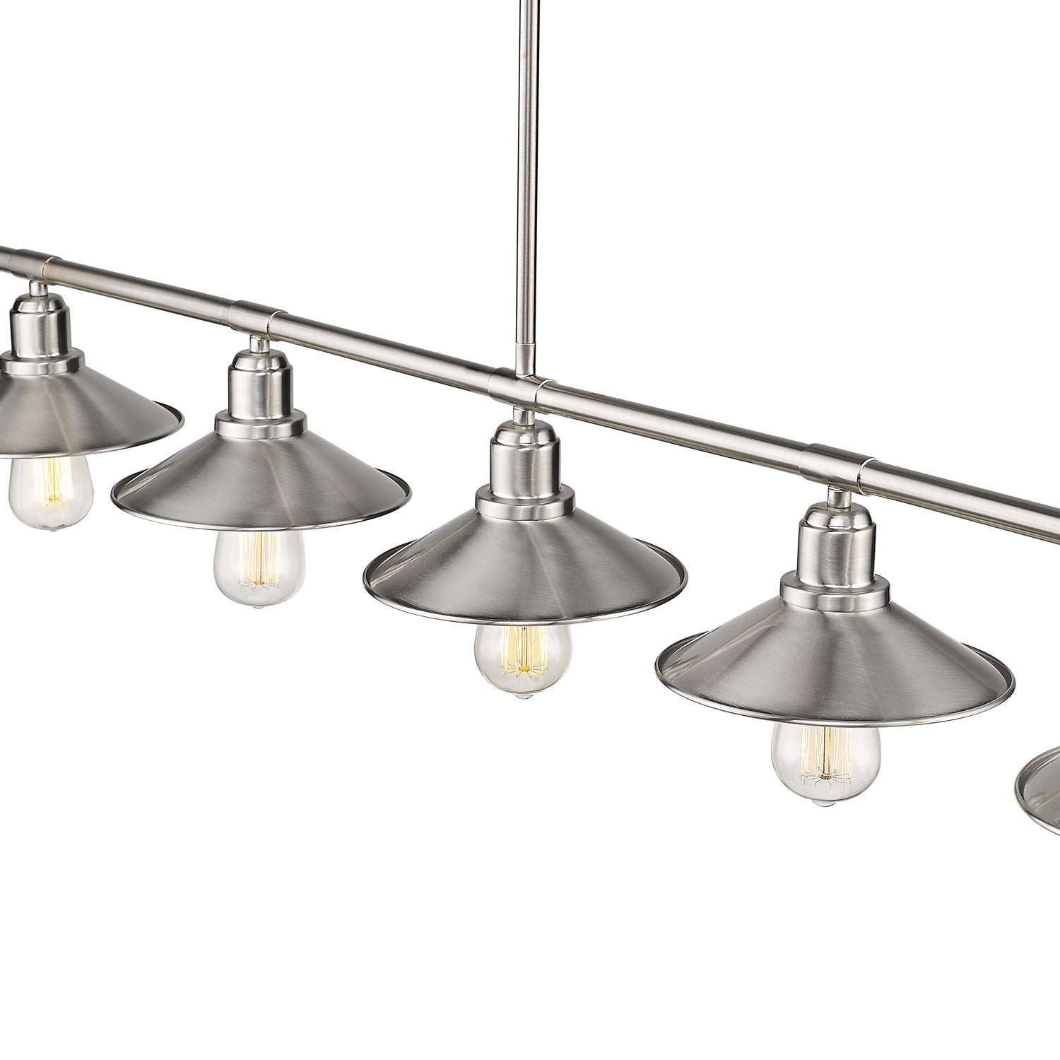 Casa Linear Chandelier in Detail.