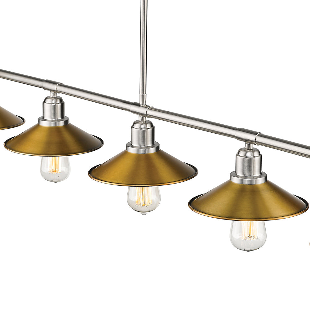 Casa Linear Chandelier in Detail.