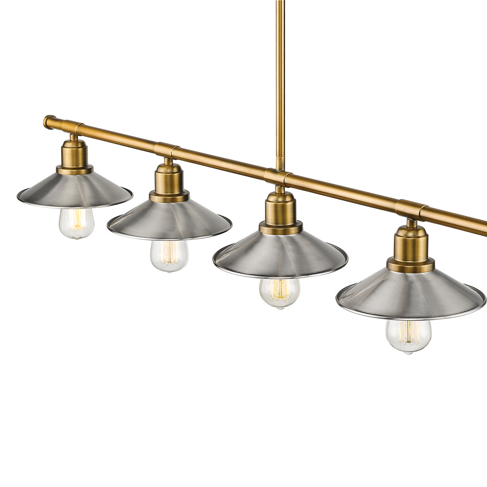 Casa Linear Chandelier in Detail.