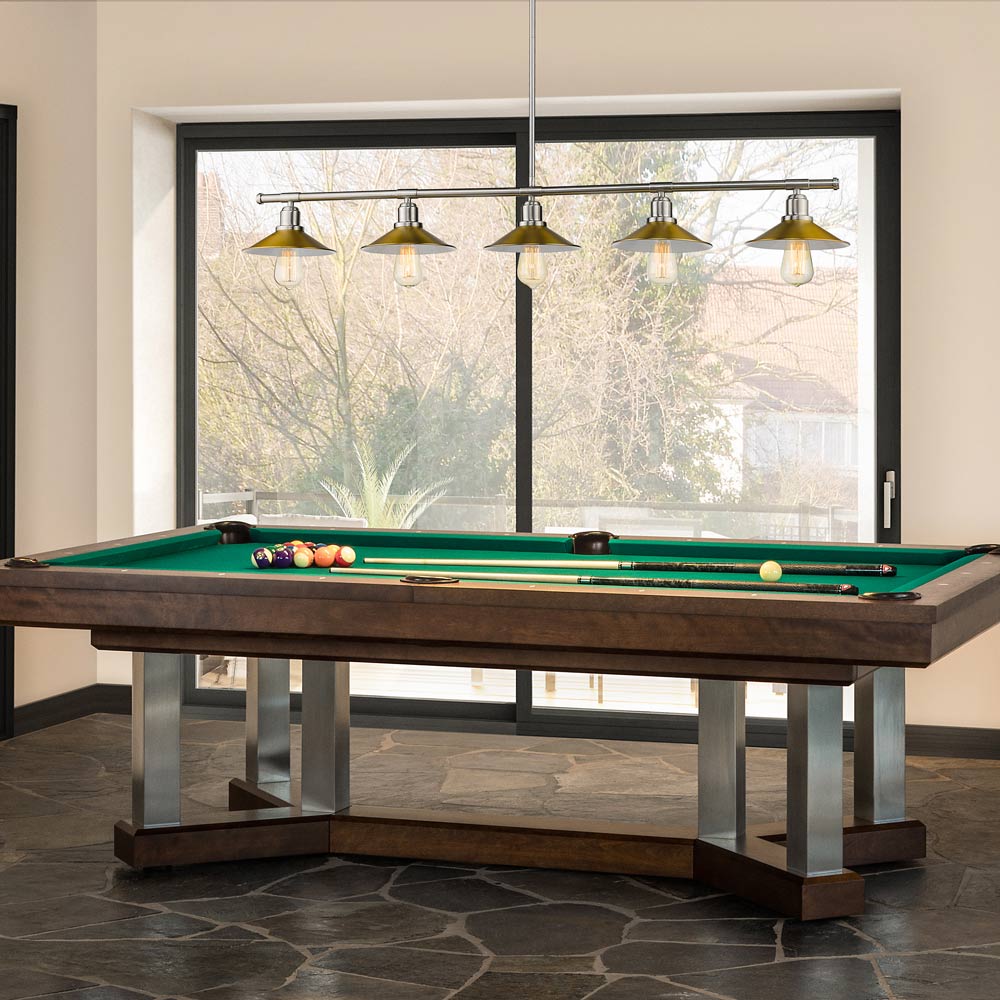 Casa Linear Chandelier in playroom.