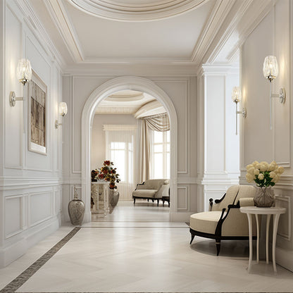 Cassian Wall Light in hallway.