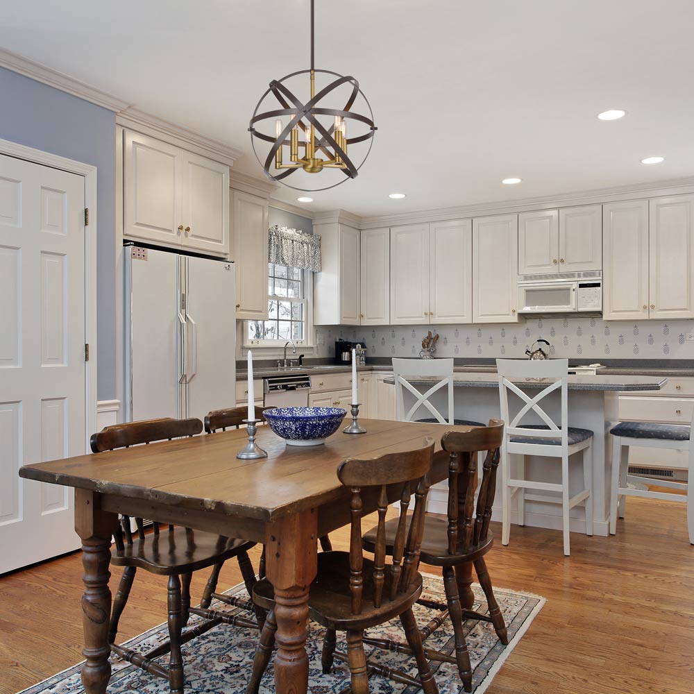 Cavallo Pendant Light in dining room.