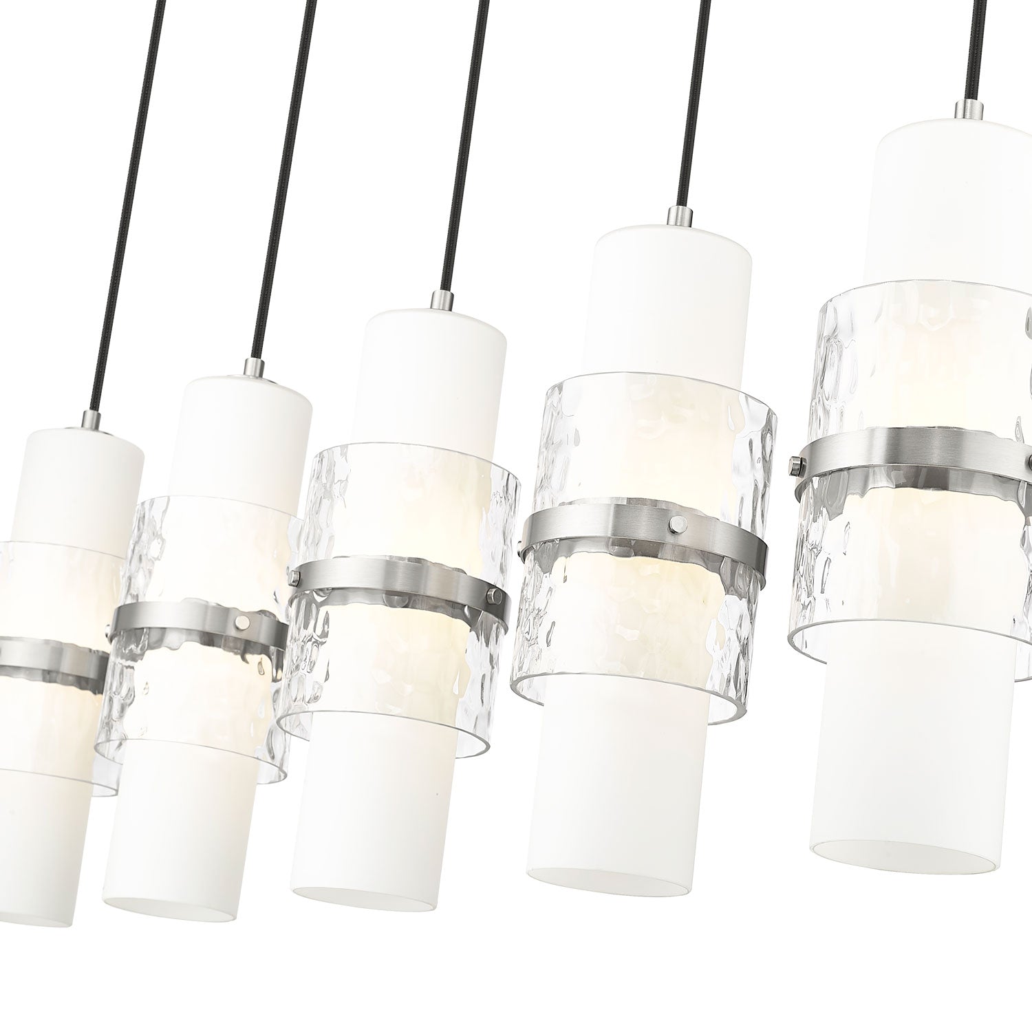 Cayden Linear Chandelier in Detail.