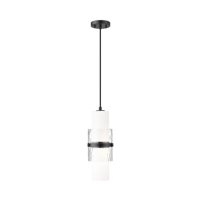 Cayden Pendant Light in Matte Black (Cord).