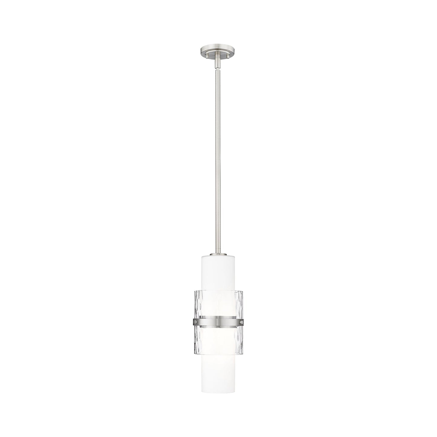 Cayden Pendant Light in Brushed Nickel (Rord).
