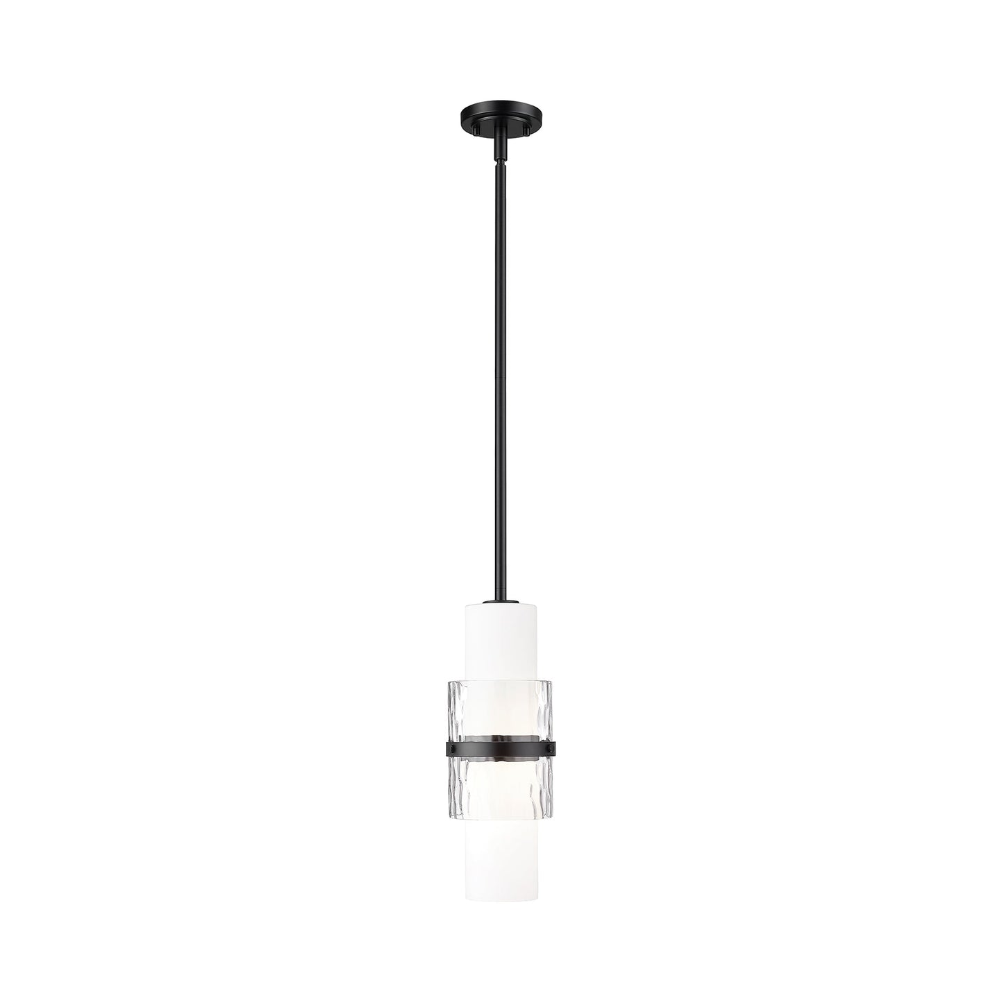 Cayden Pendant Light in Matte Black (Rord).