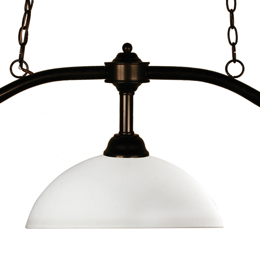 Chance Dome Billiard Pendant Light in Detail.