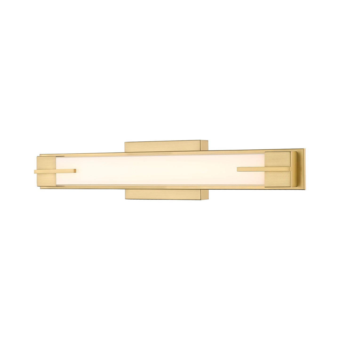 Chase LED Bath Vanity Light in Modern Gold (23-Inch).