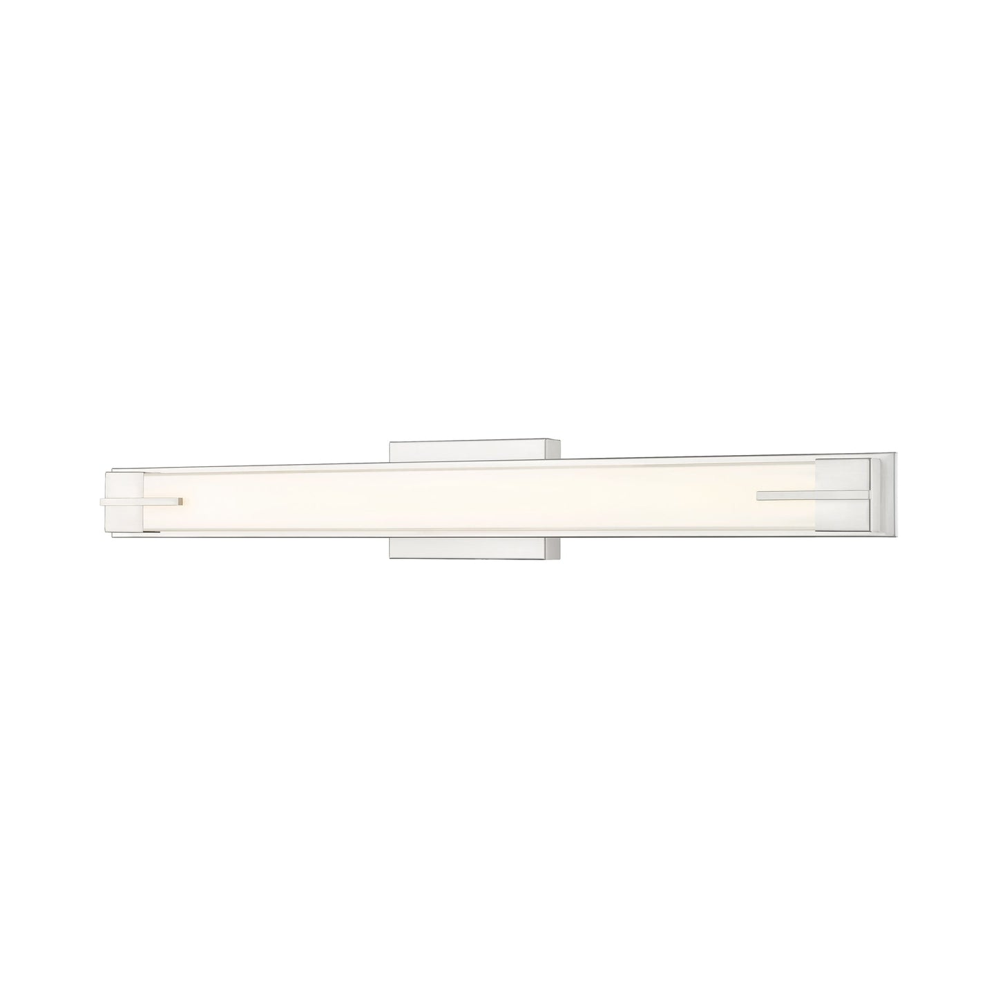 Chase LED Bath Vanity Light in Brushed Nickel (33-Inch).