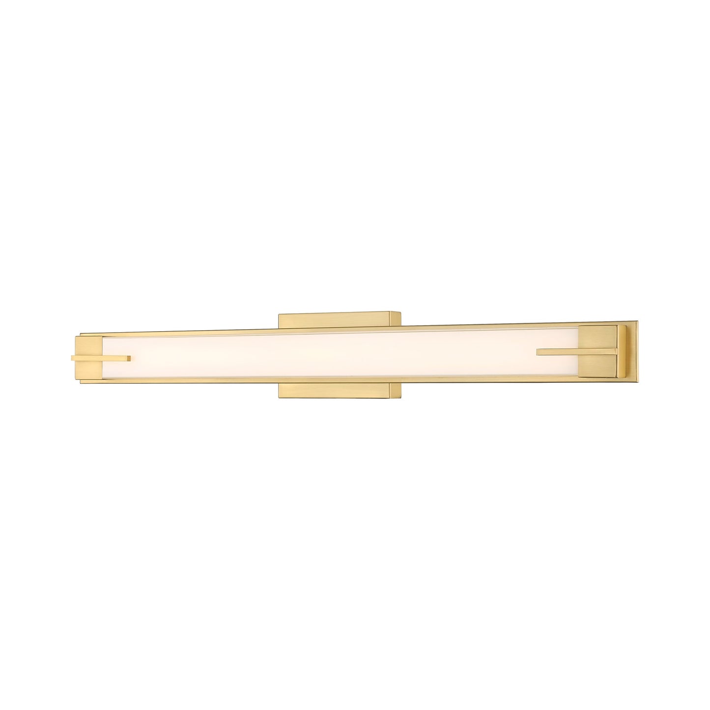 Chase LED Bath Vanity Light in Modern Gold (33-Inch).