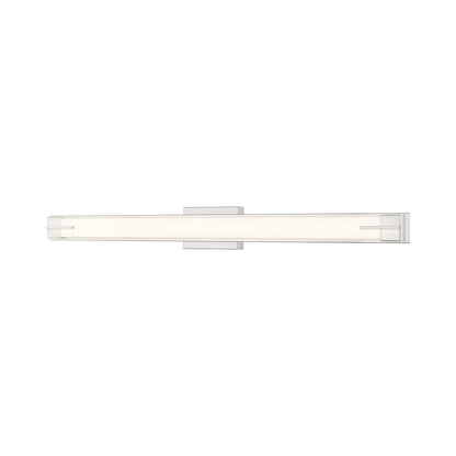 Chase LED Bath Vanity Light in Brushed Nickel (43-Inch).