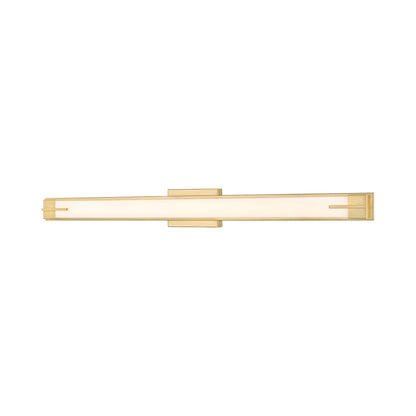 Chase LED Bath Vanity Light in Modern Gold (43-Inch).