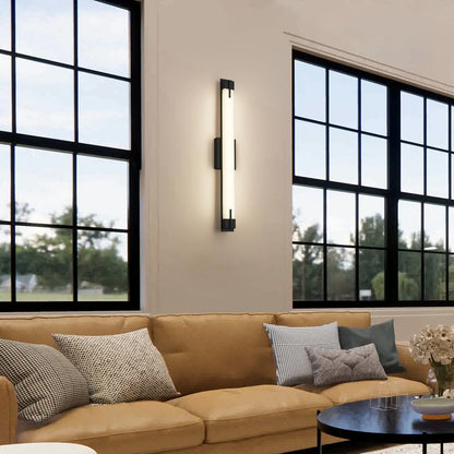 Chase LED Bath Vanity Light in living room.