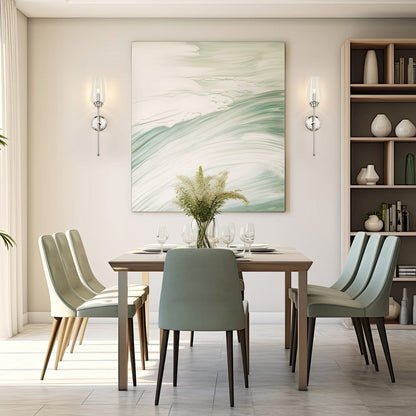 Clara Wall Light in dining room.