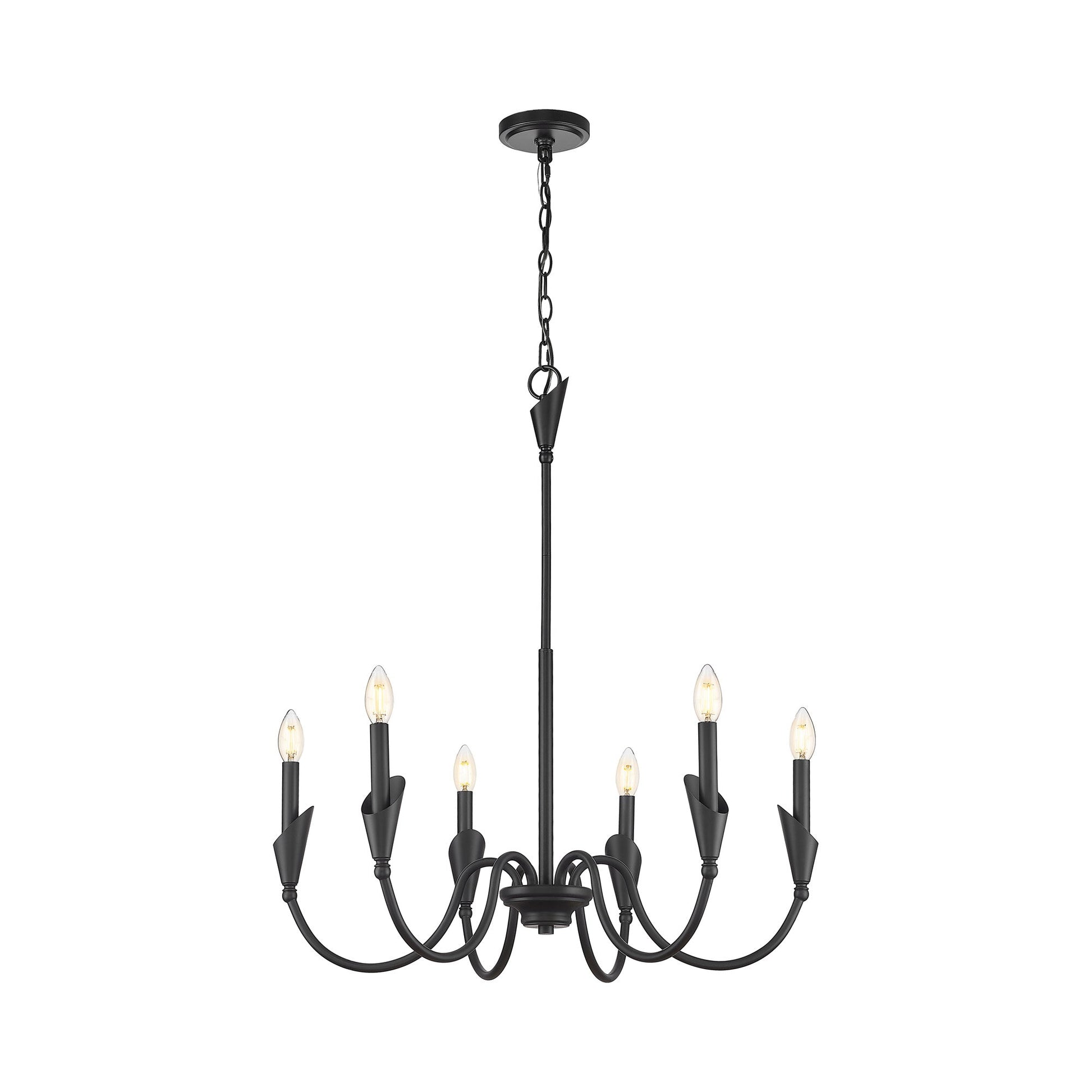 Claudelle Chandelier in Detail.