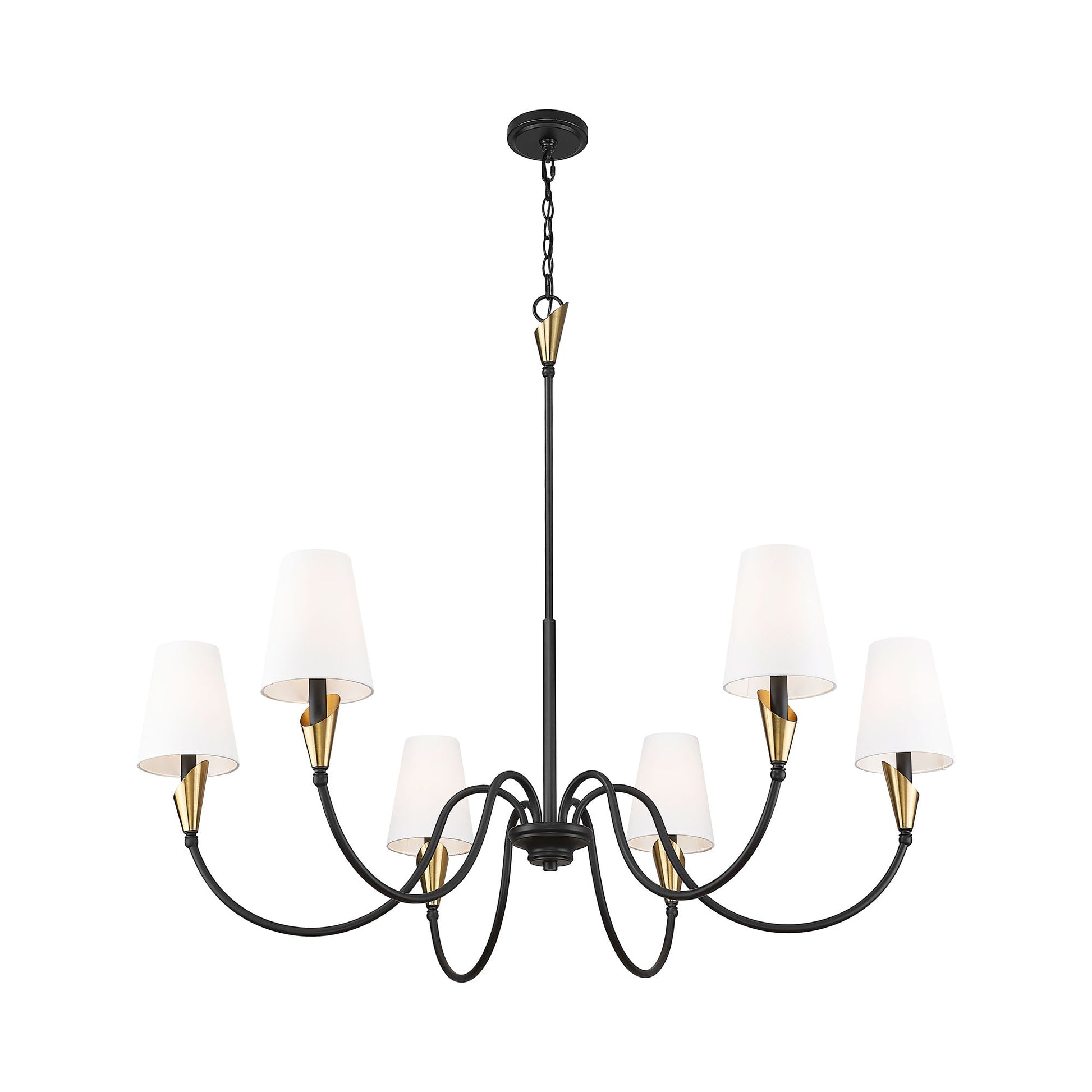 Claudelle Chandelier in Detail.