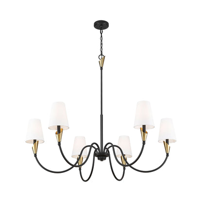 Claudelle Chandelier in Detail.