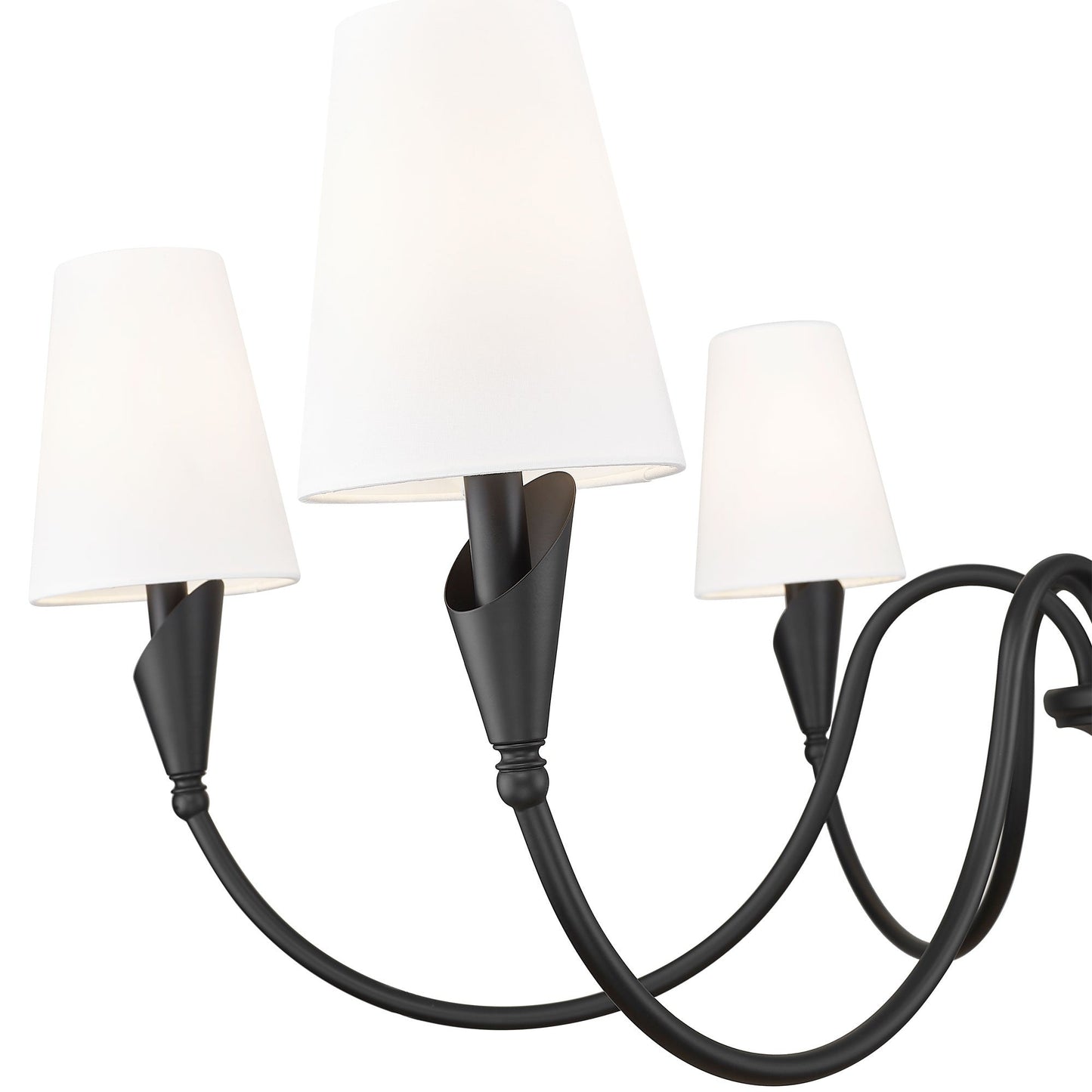 Claudelle Chandelier in Detail.