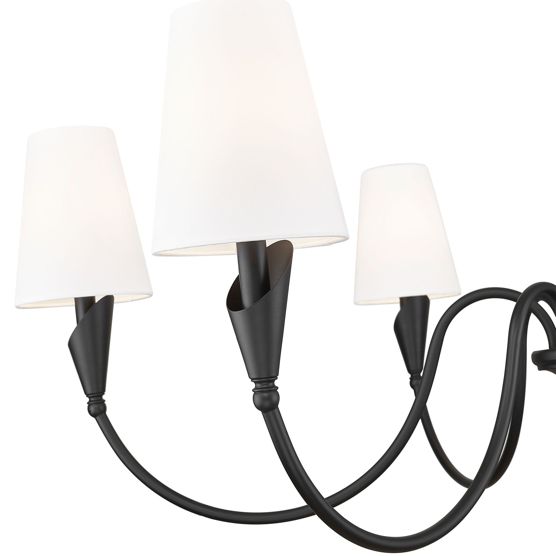 Claudelle Chandelier in Detail.