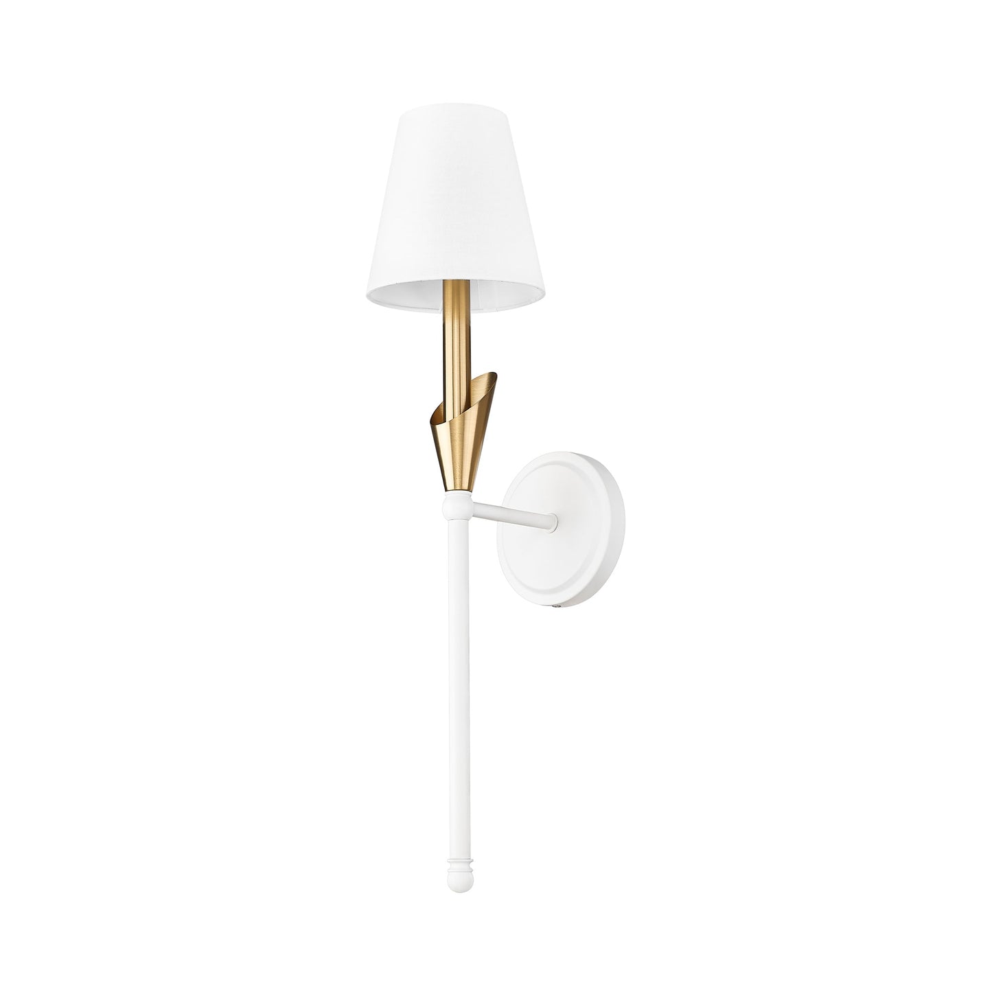 Claudelle Vertical Wall Light in Detail.