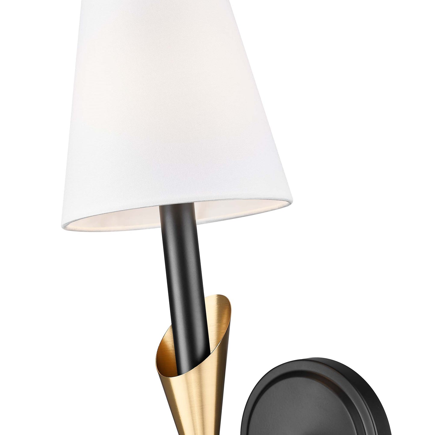 Claudelle Vertical Wall Light in Detail.