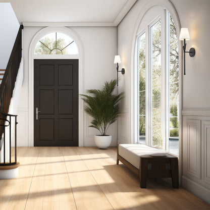 Claudelle Vertical Wall Light in hallway.
