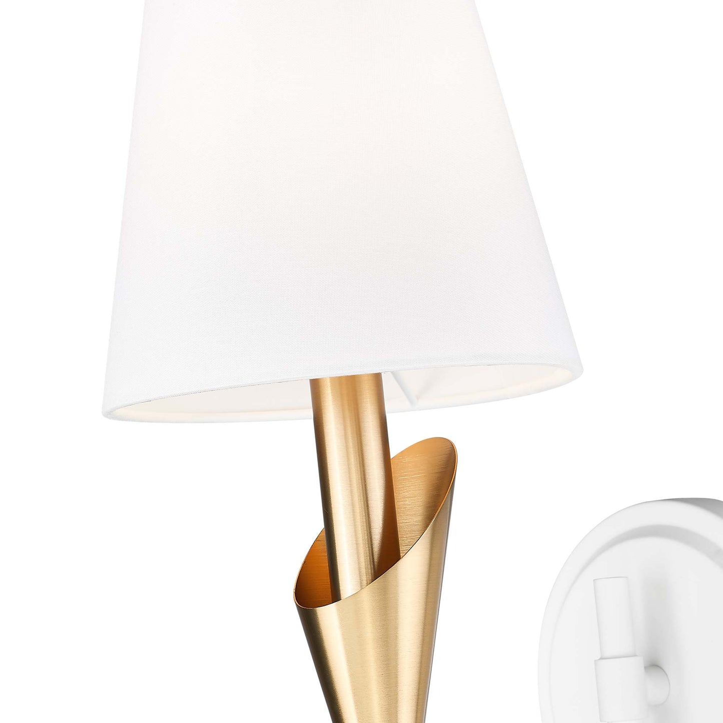Claudelle Wall Light in Detail.