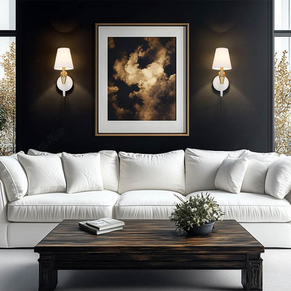 Claudelle Wall Light in living room.