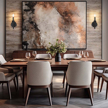 Claudelle Wall Light in dining room.
