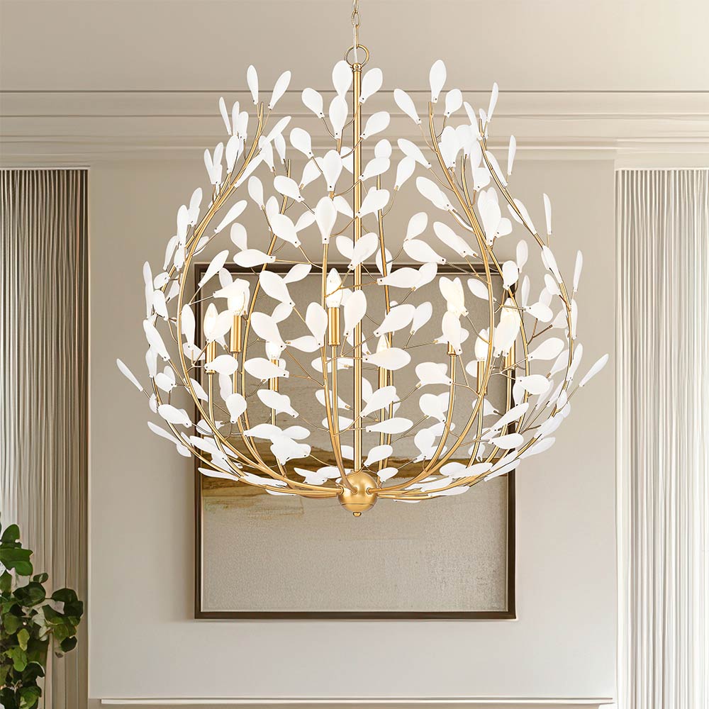 Claudine Chandelier in Detail.